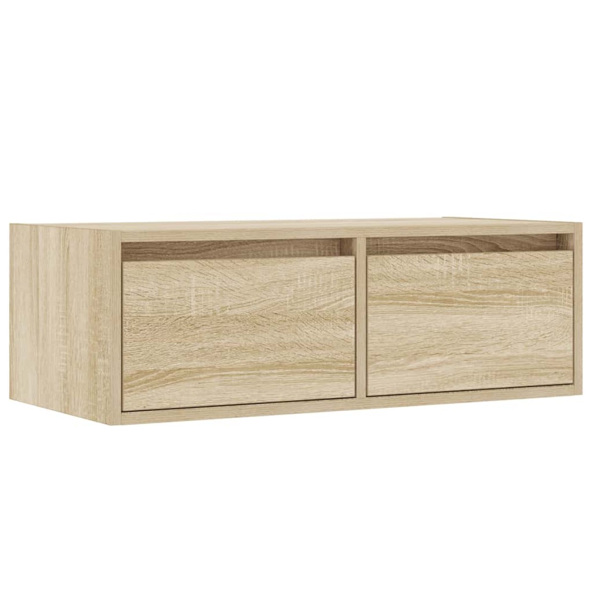 ντουλάπι τηλεόρασης vidaXL με φώτα LED Sonoma Oak 75x35,5x25 cm