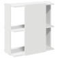 vidaXL Βιβλιοθήκη 3 επιπέδων Λευκό 60x30x60 cm Ξύλινη κατασκευή