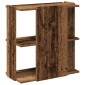 vidaXL Βιβλιοθήκη 3 επιπέδων Παλιό Ξύλο 60x30x60 cm Ξύλινη κατασκευή