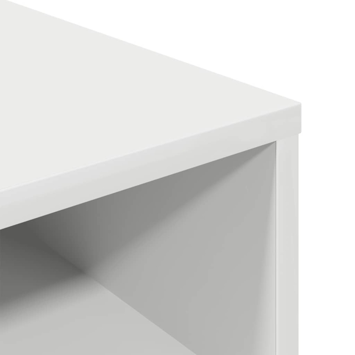 ντουλάπι βιβλίων vidaXL Λευκό 34x31x80 cm Κατασκευασμένο ξύλο