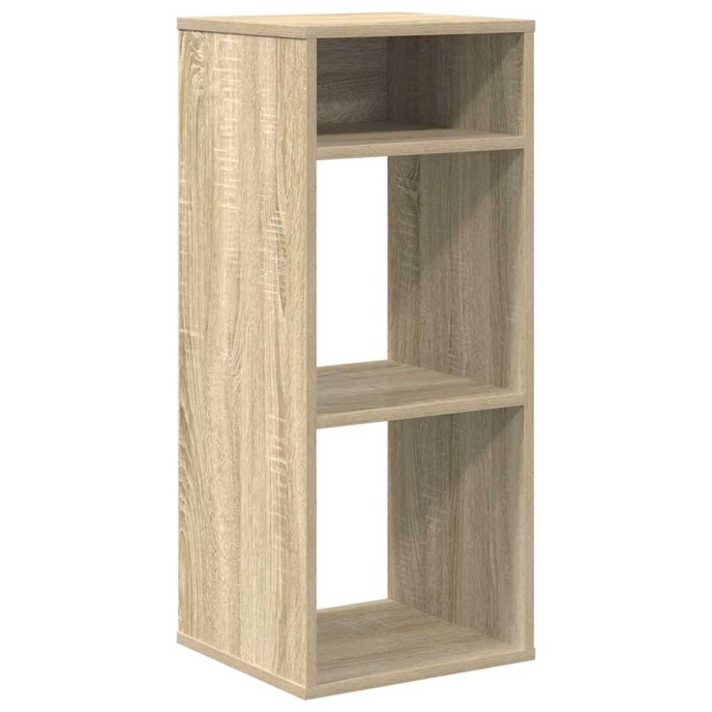 vidaXL Βιβλιοθήκη Χρώμα Sonoma Δρυς 34x31x80 εκ. από Μοριοσανίδα