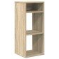 vidaXL Βιβλιοθήκη Χρώμα Sonoma Δρυς 34x31x80 εκ. από Μοριοσανίδα