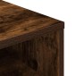 vidaXL Βιβλιοθήκη Καπνιστή Δρυς 34x31x80 εκ. από Επεξεργασμένο Ξύλο