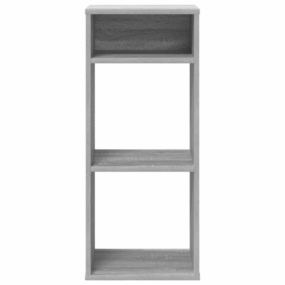 vidaXL Βιβλιοθήκη Γκρι Sonoma 34x31x80 εκ. από Επεξεργασμένο Ξύλο