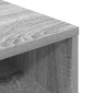 vidaXL Βιβλιοθήκη Γκρι Sonoma 34x31x80 εκ. από Επεξεργασμένο Ξύλο