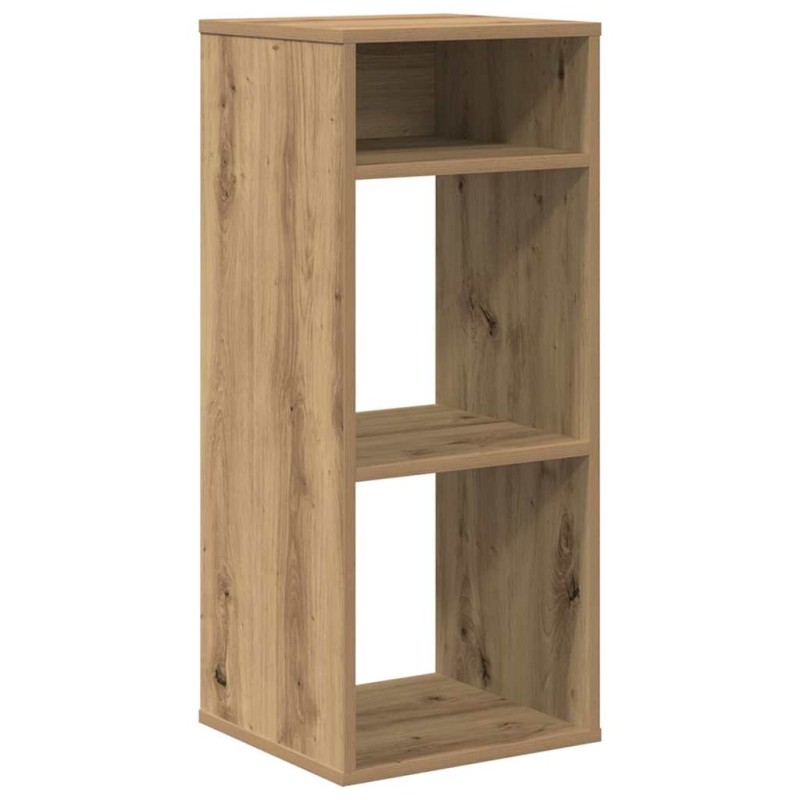 vidaXL Βιβλιοθήκη Artisan Δρυς 34x31x80 εκ. Επεξεργασμένο Ξύλο
