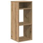 vidaXL Βιβλιοθήκη Artisan Δρυς 34x31x80 εκ. Επεξεργασμένο Ξύλο