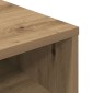 vidaXL Βιβλιοθήκη Artisan Δρυς 34x31x80 εκ. Επεξεργασμένο Ξύλο