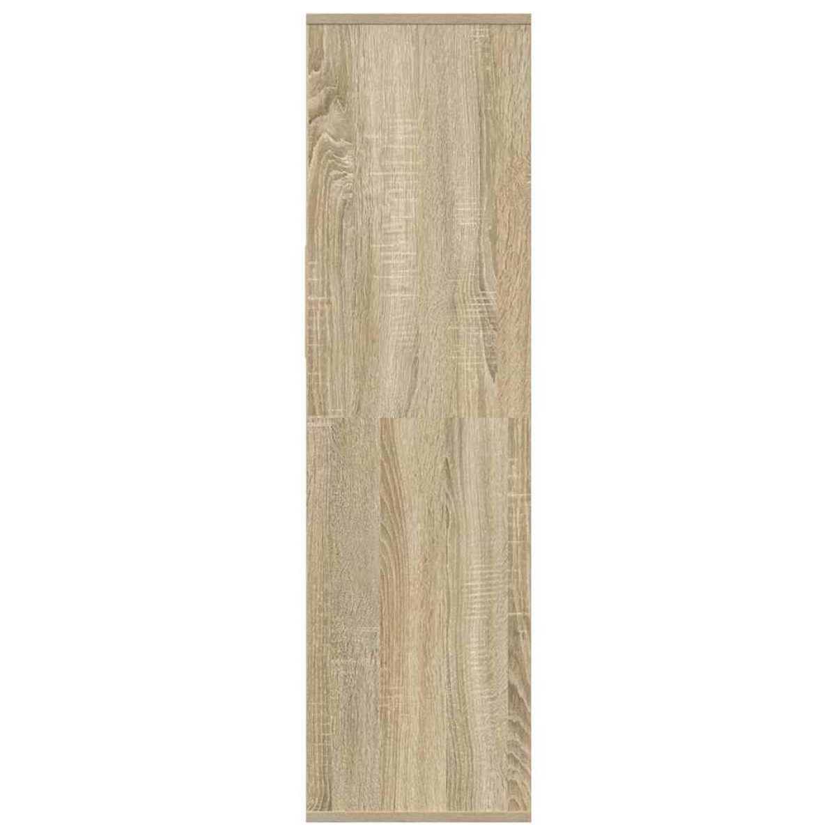 vidaXL Βιβλιοθήκη Χρώμα Sonoma Δρυς 34x31x112 εκ. Επεξεργασμένο Ξύλο