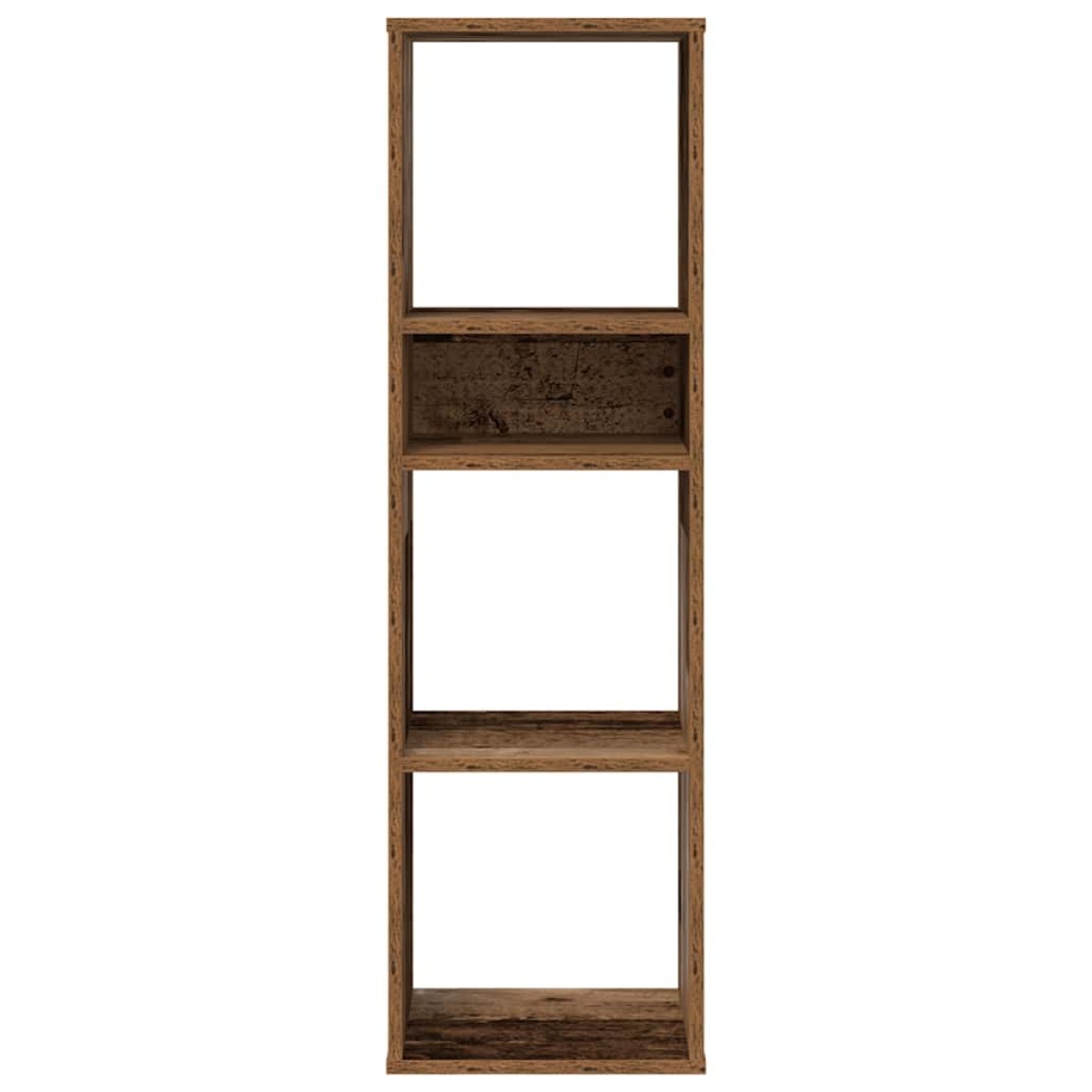 vidaXL Βιβλιοθήκη Παλαιό Ξύλο 34x31x112 εκ. Επεξεργ. Ξύλο
