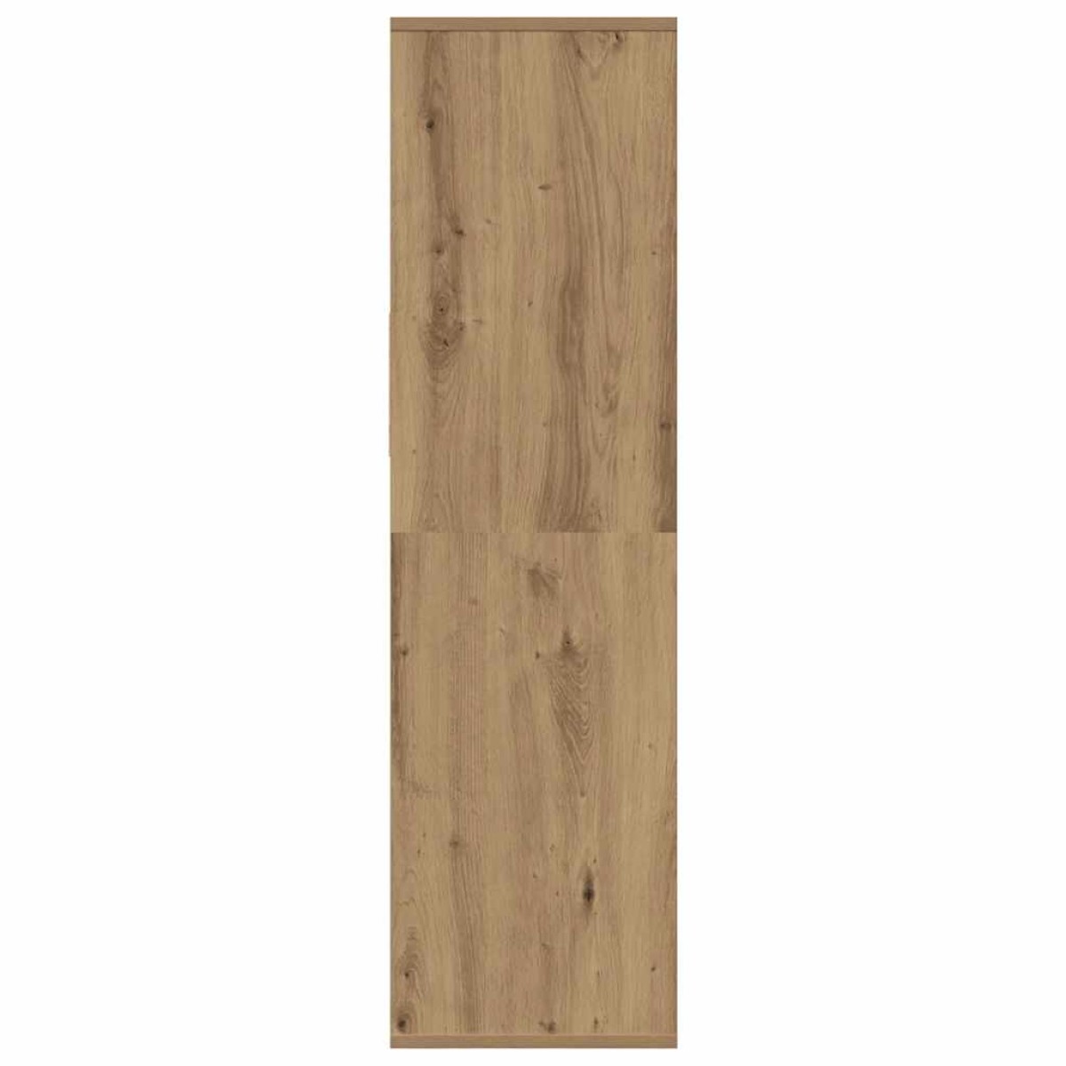 vidaXL Βιβλιοθήκη Artisan Δρυς 34x31x112 εκ. Επεξεργασμένο Ξύλο