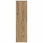 vidaXL Βιβλιοθήκη Artisan Δρυς 34x31x112 εκ. Επεξεργασμένο Ξύλο