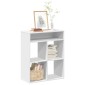 vidaXL Βιβλιοθήκη Λευκή 66x31x80 εκ. από Επεξεργασμένο Ξύλο