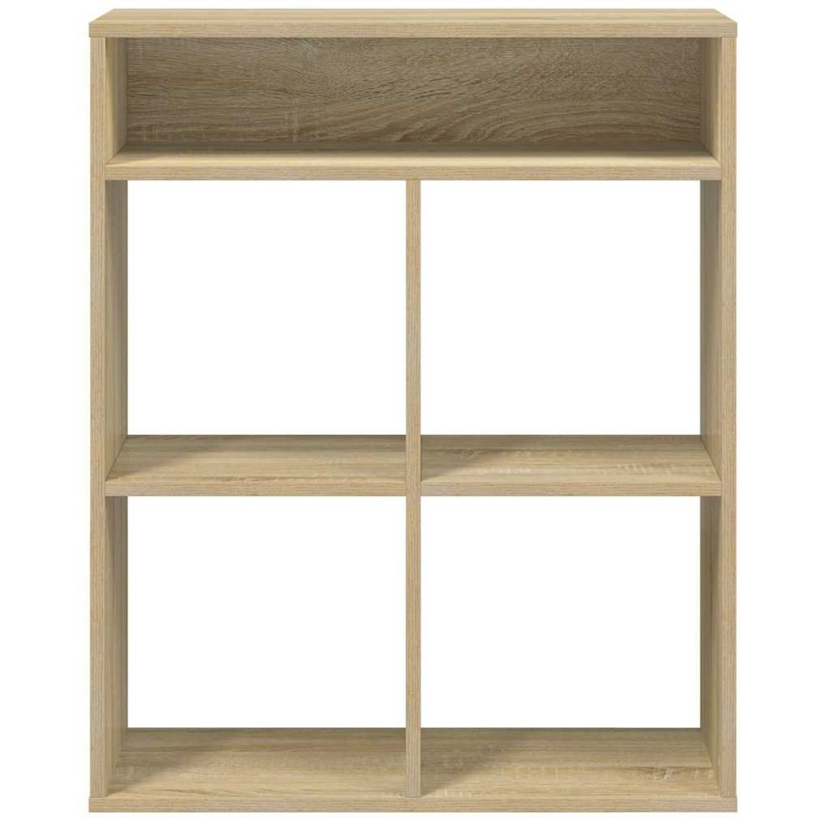 vidaXL Βιβλιοθήκη Χρώμα Sonoma Δρυς 66x31x80 εκ. Επεξεργασμένο Ξύλο