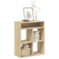 vidaXL Βιβλιοθήκη Χρώμα Sonoma Δρυς 66x31x80 εκ. Επεξεργασμένο Ξύλο