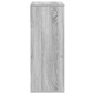vidaXL Βιβλιοθήκη Γκρι Sonoma 66x31x80 εκ. από Επεξεργασμένο Ξύλο
