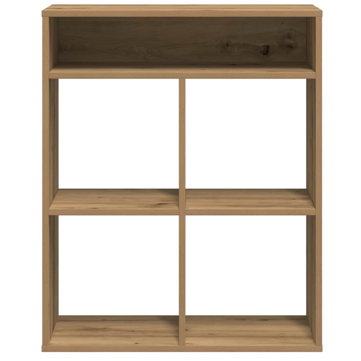 vidaXL Βιβλιοθήκη Αρτισιανή Δρυς 66x31x80 εκ. Επεξεργ. Ξύλο