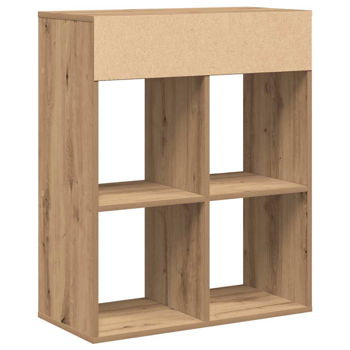vidaXL Βιβλιοθήκη Αρτισιανή Δρυς 66x31x80 εκ. Επεξεργ. Ξύλο