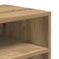 vidaXL Βιβλιοθήκη Αρτισιανή Δρυς 66x31x80 εκ. Επεξεργ. Ξύλο