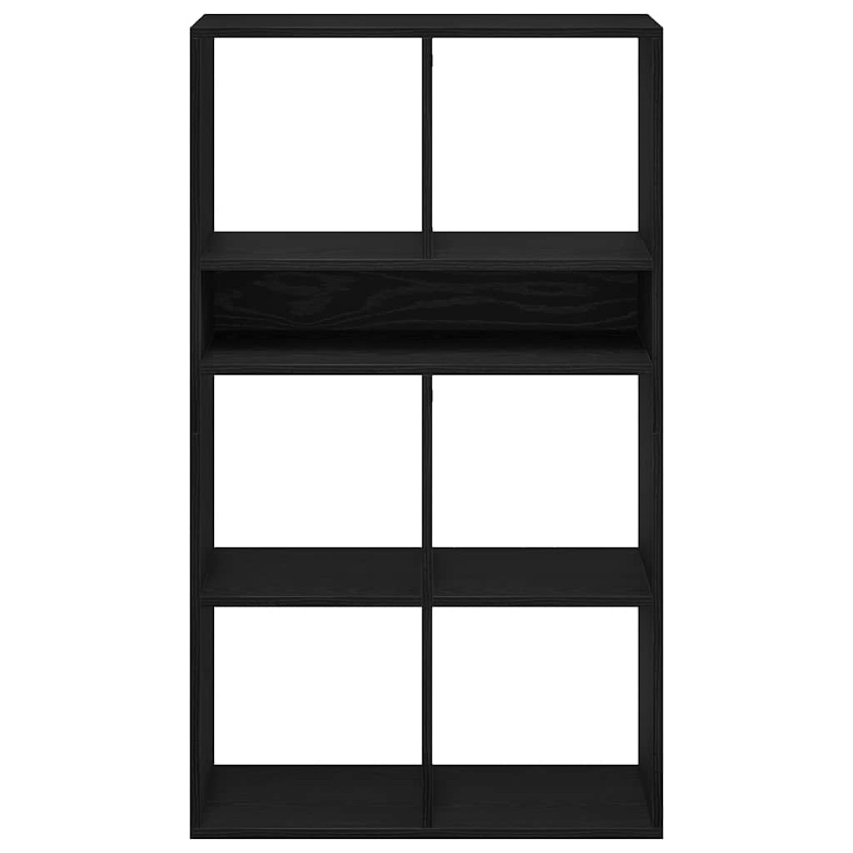 vidaXL Βιβλιοθήκη Μαύρη 66x31x112 εκ. από Επεξεργασμένο Ξύλο