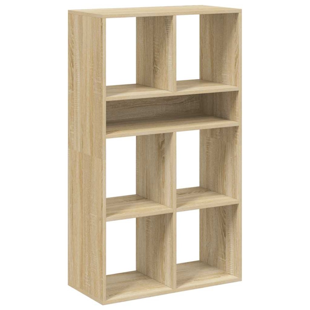 vidaXL Βιβλιοθήκη Χρώμα Sonoma Δρυς 66x31x112 εκ. Επεξεργασμένο Ξύλο