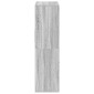 vidaXL Βιβλιοθήκη Γκρι Sonoma 66x31x112 εκ. από Επεξεργασμένο Ξύλο