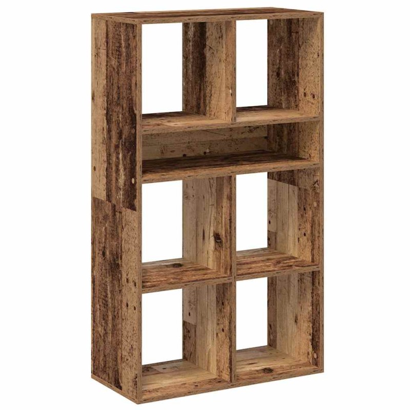 vidaXL Βιβλιοθήκη Παλαιό Ξύλο 66x31x112 εκ. Επεξεργ. Ξύλο