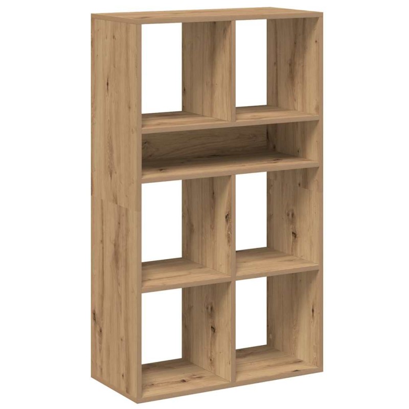 vidaXL Βιβλιοθήκη Artisan Δρυς 66x31x112 εκ. Επεξεργασμένο Ξύλο