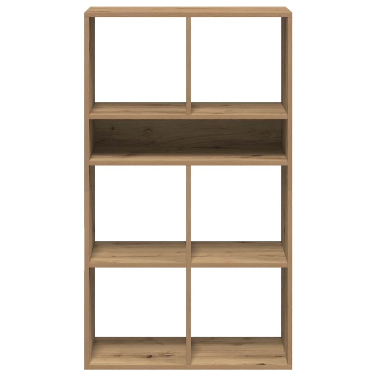 vidaXL Βιβλιοθήκη Artisan Δρυς 66x31x112 εκ. Επεξεργασμένο Ξύλο