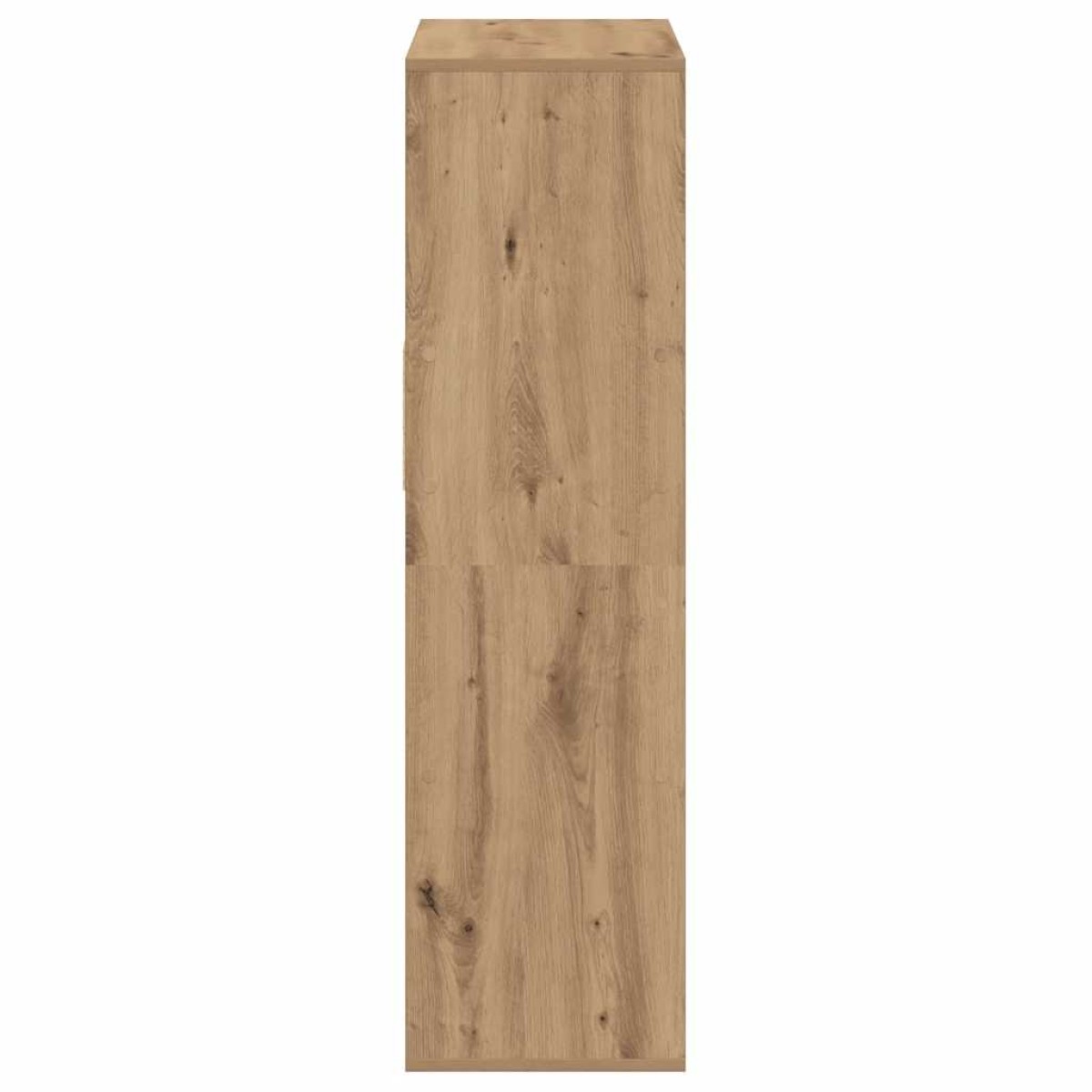 vidaXL Βιβλιοθήκη Artisan Δρυς 66x31x112 εκ. Επεξεργασμένο Ξύλο