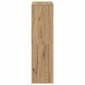 vidaXL Βιβλιοθήκη Artisan Δρυς 66x31x112 εκ. Επεξεργασμένο Ξύλο