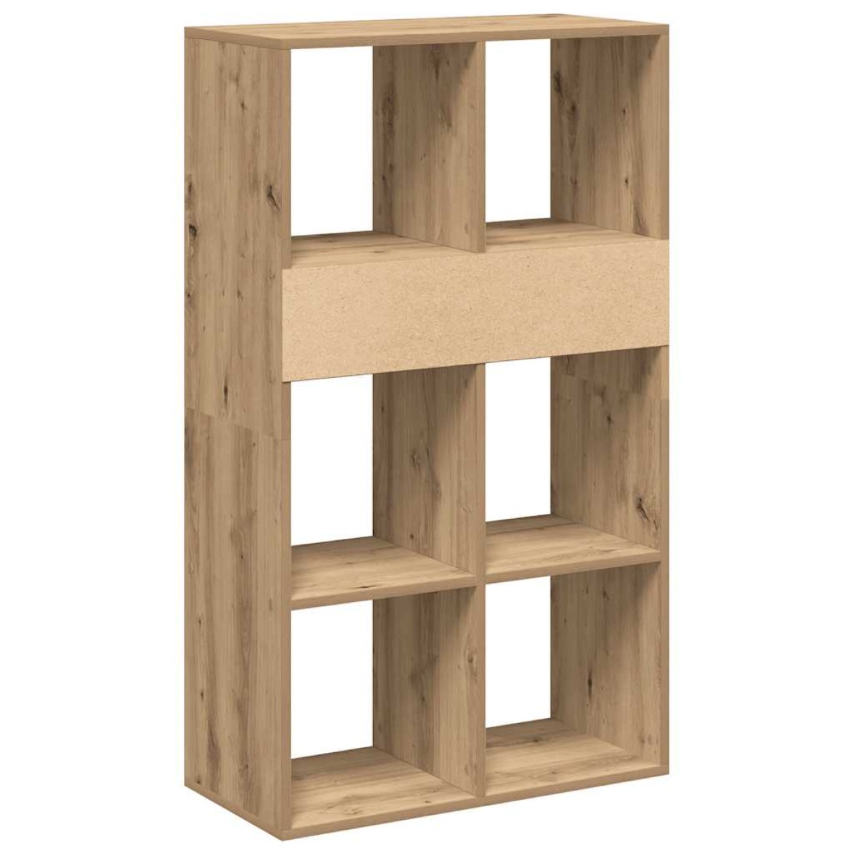 vidaXL Βιβλιοθήκη Artisan Δρυς 66x31x112 εκ. Επεξεργασμένο Ξύλο