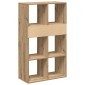 vidaXL Βιβλιοθήκη Artisan Δρυς 66x31x112 εκ. Επεξεργασμένο Ξύλο