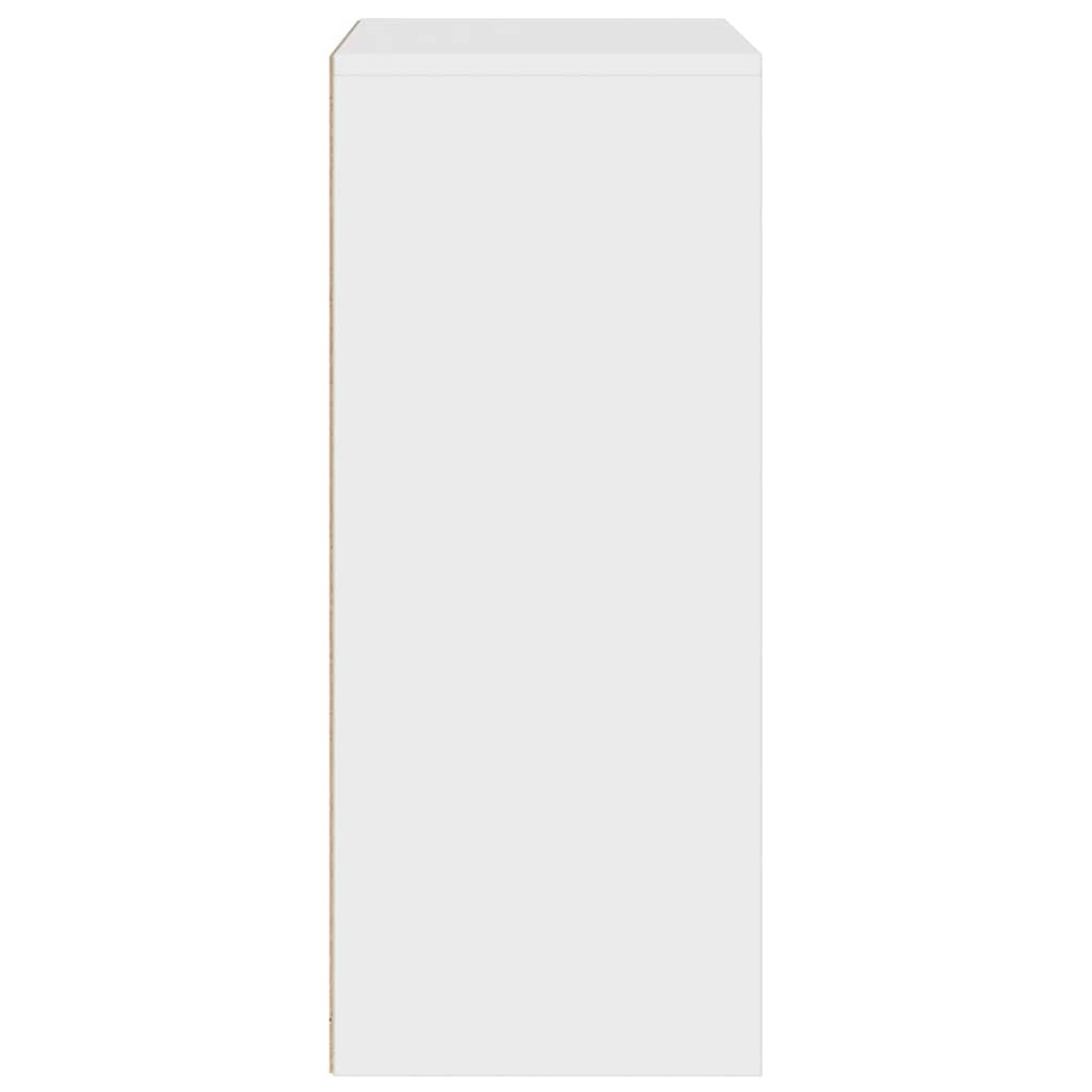 vidaXL Βιβλιοθήκη με 5 Ράφια Λευκή 60x30x71,5 εκ. Επεξεργασμένο Ξύλο
