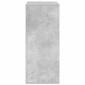 vidaXL Βιβλιοθήκη Γκρι του Σκυροδέματος 60x30x71,5 εκ. Επεξ. Ξύλο