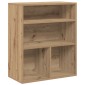 vidaXL Βιβλιοθήκη Artisan Δρυς 60x30x71,5 εκ. Επεξεργασμένο Ξύλο