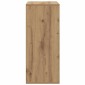 vidaXL Βιβλιοθήκη Artisan Δρυς 60x30x71,5 εκ. Επεξεργασμένο Ξύλο
