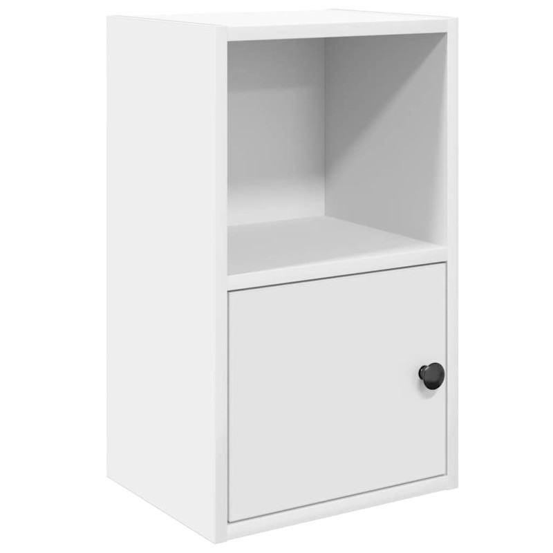 vidaXL Βιβλιοθήκη Λευκή 31x24x52 εκ. από Επεξεργασμένο Ξύλο