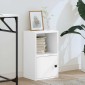 vidaXL Βιβλιοθήκη Λευκή 31x24x52 εκ. από Επεξεργασμένο Ξύλο