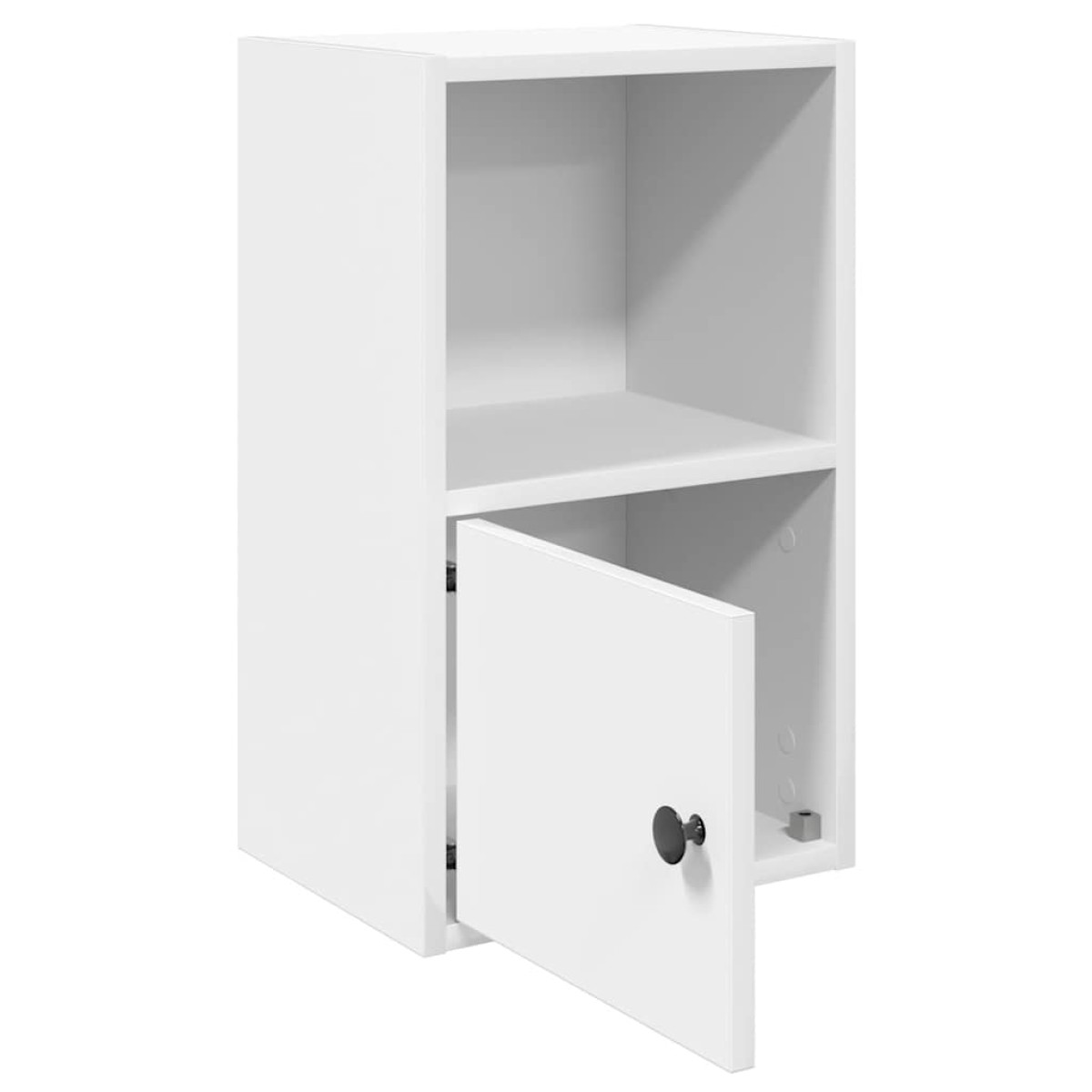 vidaXL Βιβλιοθήκη Λευκή 31x24x52 εκ. από Επεξεργασμένο Ξύλο