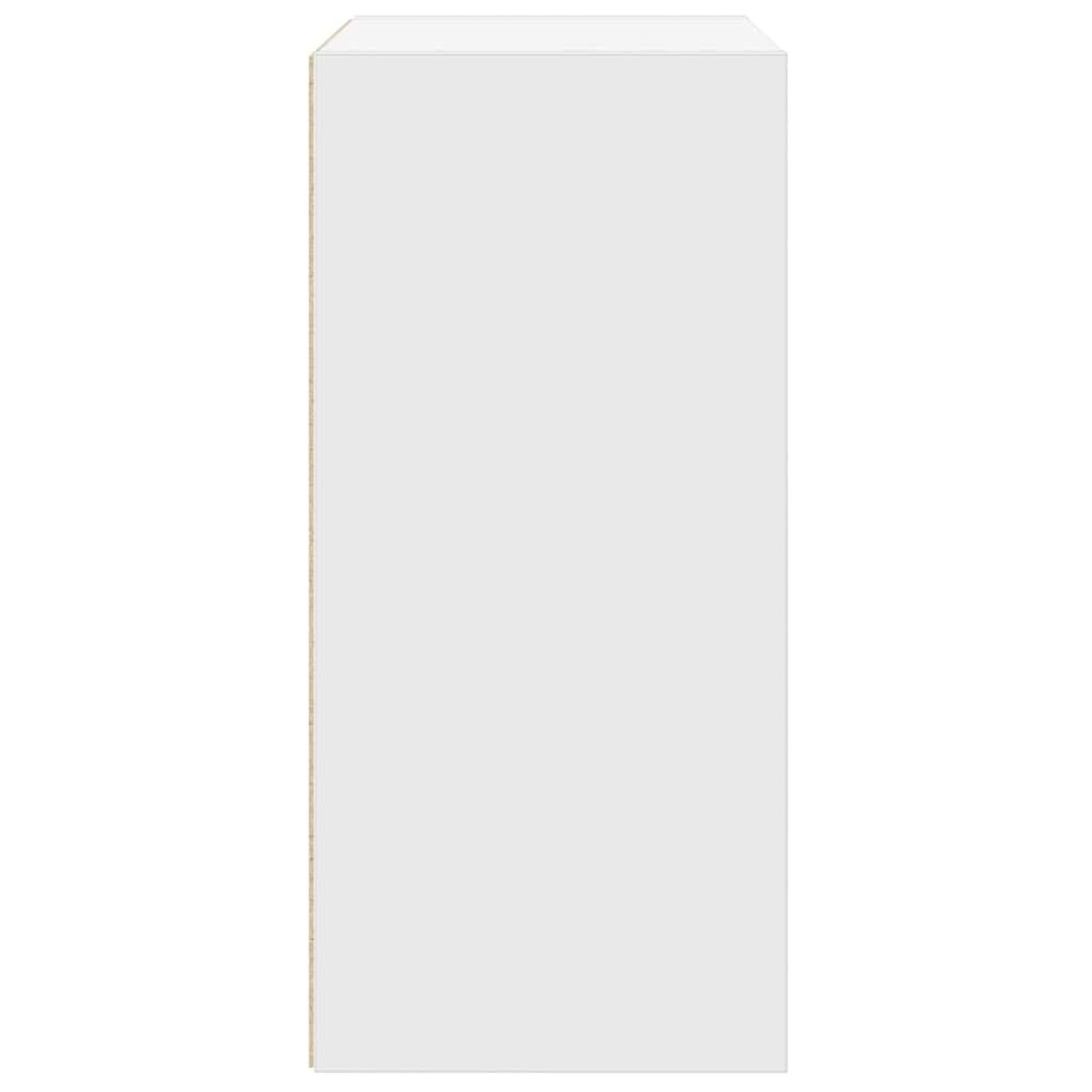 vidaXL Βιβλιοθήκη Λευκή 31x24x52 εκ. από Επεξεργασμένο Ξύλο