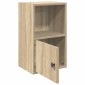 vidaXL Βιβλιοθήκη Sonoma Δρυς 31x24x52 εκ. από Επεξεργασμένο Ξύλο