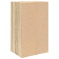 vidaXL Βιβλιοθήκη Sonoma Δρυς 31x24x52 εκ. από Επεξεργασμένο Ξύλο