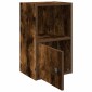 vidaXL Βιβλιοθήκη Καπνιστή Δρυς 31x24x52 εκ. από Επεξεργασμένο Ξύλο
