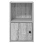 vidaXL Βιβλιοθήκη Γκρι Sonoma 31x24x52 εκ. από Επεξεργ. Ξύλο