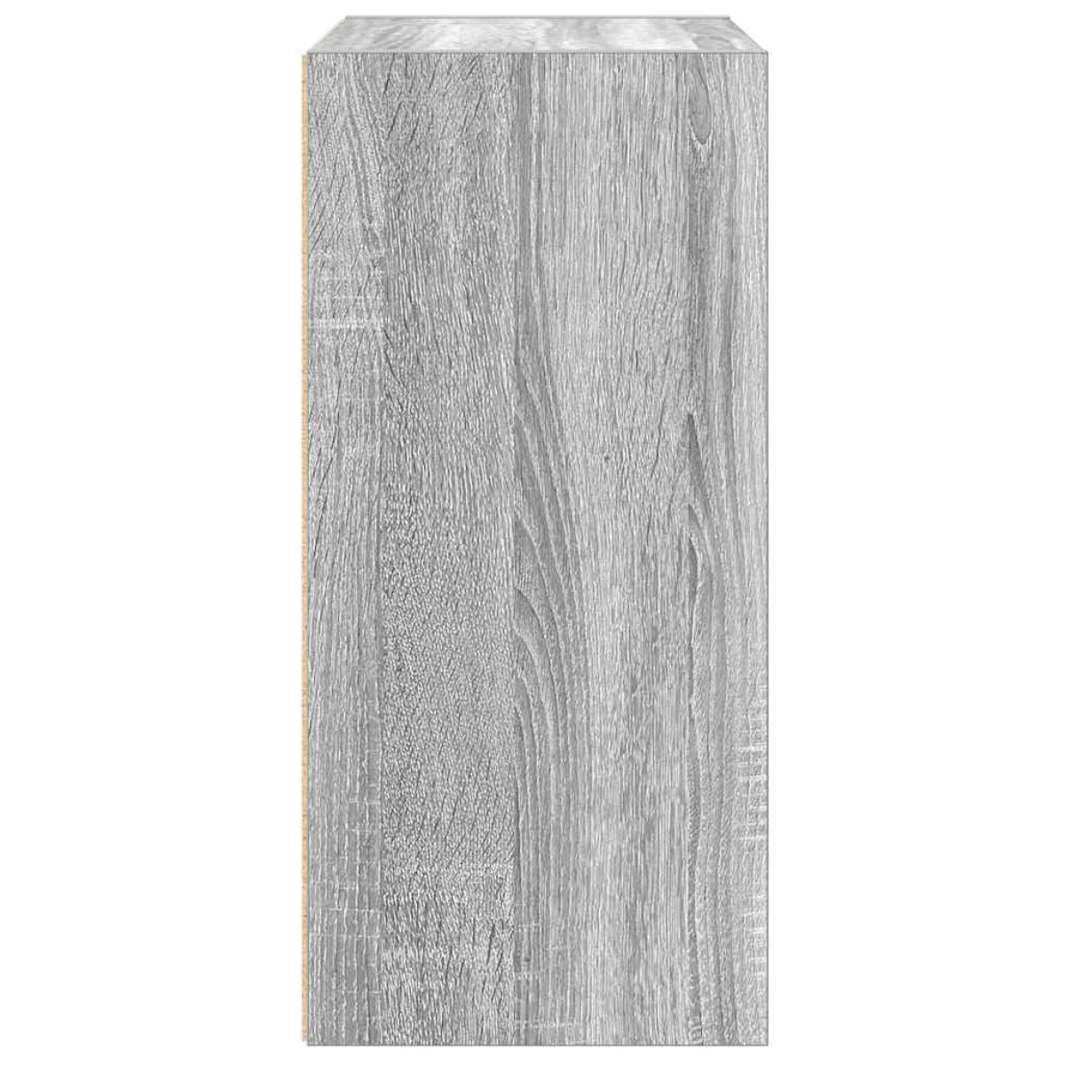 vidaXL Βιβλιοθήκη Γκρι Sonoma 31x24x52 εκ. από Επεξεργ. Ξύλο