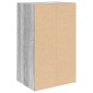 vidaXL Βιβλιοθήκη Γκρι Sonoma 31x24x52 εκ. από Επεξεργ. Ξύλο