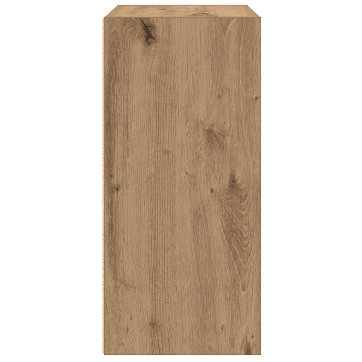 vidaXL Βιβλιοθήκη Αρτισιανή Δρυς 31x24x52 εκ. Επεξ. Ξύλο