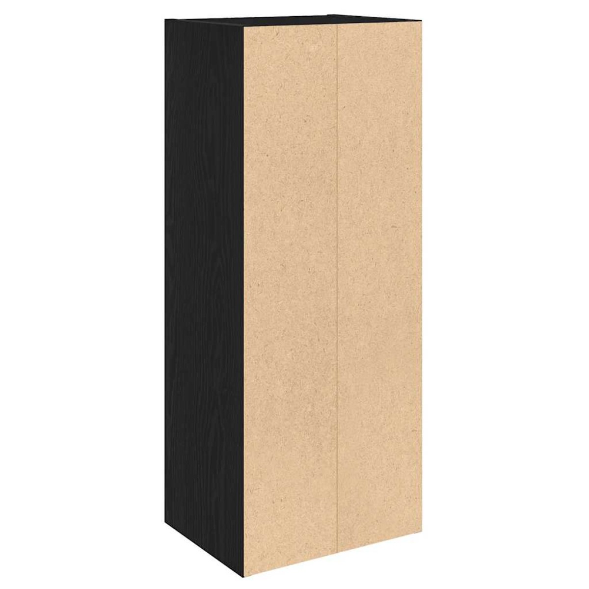 vidaXL Βιβλιοθήκη Μαύρη Δρυς 31x24x77 cm Κατασκευασμένο ξύλο