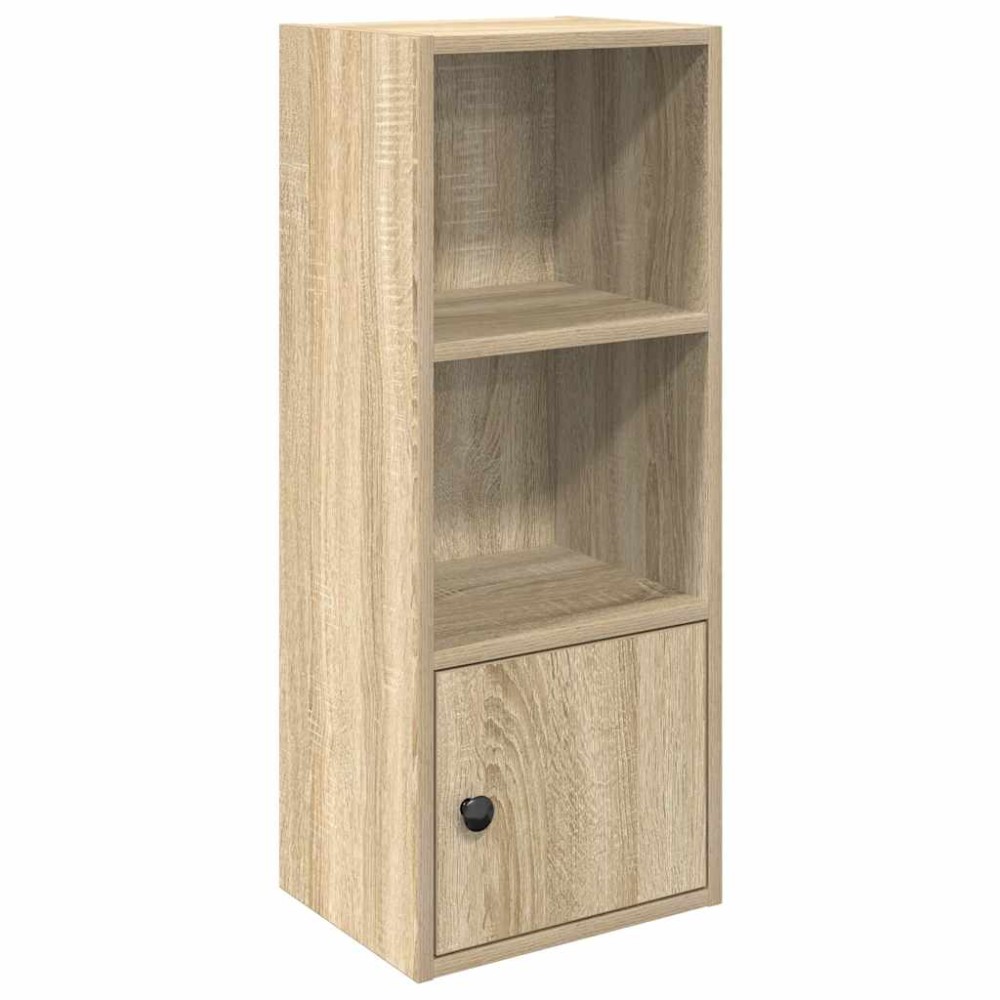 vidaXL Βιβλιοθήκη Sonoma Δρυς 31x24x77 εκ. από Επεξεργασμένο Ξύλο